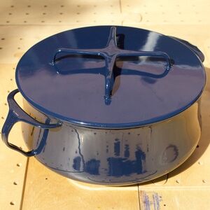 Vintage Dansk Købenstyle Midnight QT. Casserole Pot & Lid Made In France